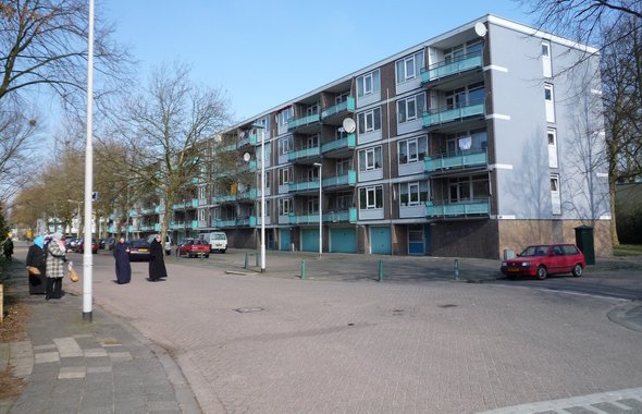 Current state 1 - A photo of the state of the apartment buildings before the project