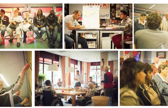 Community sessions - Our work with the community, who cooperated with us throughout the process